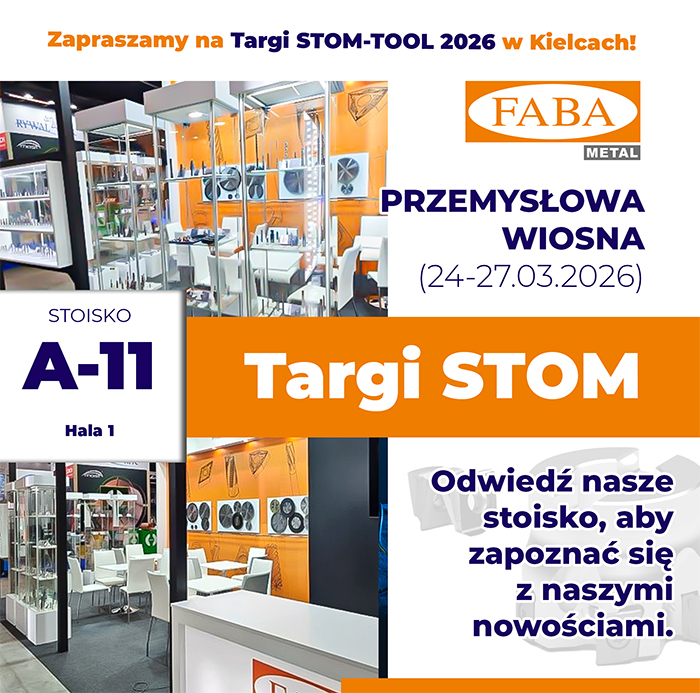 <b>Obróbka metalu bez kompromisów – FABA na STOM</b>