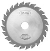 S0800014 Piła tarczowa PI-408T 125x3,1-4,3/2,5x20 z=24 GR/GM Podcinak / stożkowy