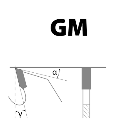 P1004009-2 Piła tarczowa PI-510 EVO2 350x3,9/2,6x80 z=24+4 GM y=23° Rozcinanie na wielopile / przemysłowe rozcinanie wzdłużne