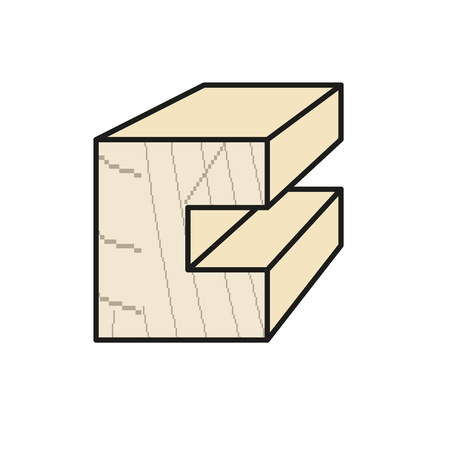 3110W125-0023 Frez nasadzany prosty 3110 125x6/40 z=6.0 HM formatowanie / wręgowanie / wykonywanie rowków