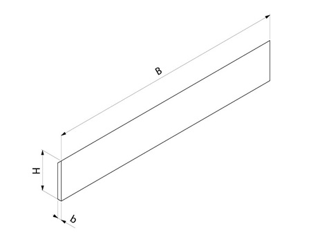 N2040103 Nóż 1100-4 100x30x3 HSS, do głowicy 1100-4