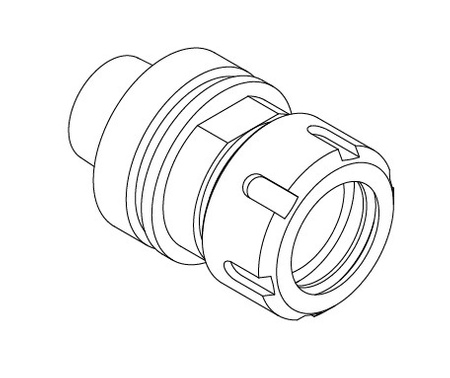 TCNC.1003P Oprawka zaciskowa HSK63 ER 32 L=72,5