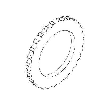 WHAT05623 Tulejka redukcyjna do pił TRP 30/1"(25,4)x2,1