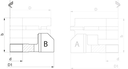 F04-1786SP Frez nasadzany profilowy 140/40 z=4.0 HSS deska podłogowa profile 10/11/12/13