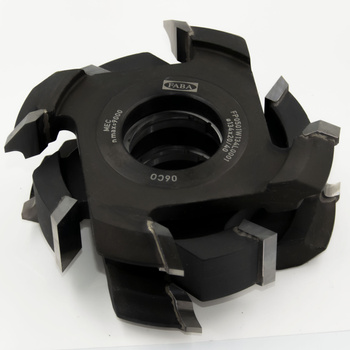 FP0500W134-0001 Zestaw frezów profilowych FP-05 134x16-36/40 z=4.0 HM obustronne zaokrąglanie i fazowanie krawędzi 5/45°