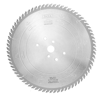 SP2105017 Piła tarczowa PI-521VS Premium 355x4,4/3,2x30 z=72 GA y=15° Piła formatyzująca / cięcie w pakiecie