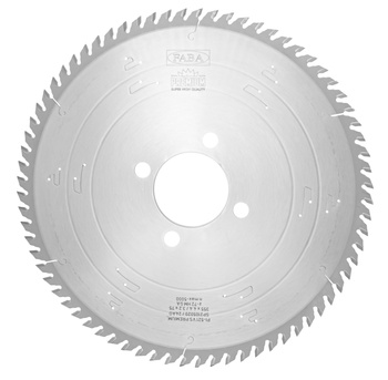 SP2105020 Piła tarczowa PI-521VS Premium 355x4,4/3,2x75 z=72 GA y=15° Piła formatyzująca / cięcie w pakiecie
