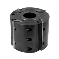 ZESTAW: A104-122-4104-0 Głowica nasadzana prosta 1100-4 125x100/40 z=4.0 HSS + N2040103 Noże 1100-4 100x30x3 HSS obróbka powierzchni płaskich