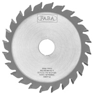 S0800435 Piła tarczowa PI-408S 125x2,8-3,6/2,2x22 z=24 GR/GM Podcinak / stożkowy