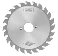 S0501007 Piła tarczowa PI-405T 120x2,8-3,6/1,0-2,2x22 z=2x12 GM y=12° Podcinak / zestaw z regulacją do rowków / regulowana szerokosć przekładkami