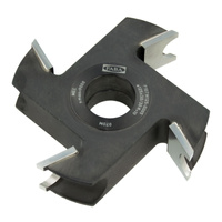 P107W125-0005 Frez nasadzany profilowy P-107 125x30/30 z=4.0 HM profilowanie półwałka promieniem R