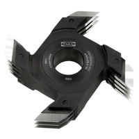 FZK12NS140-002 Frez nasadzany do złącz 140x28,6/30 z=2+2 HSS do łączenia poprzecznego, złącze 10/10x3,8 bez obcinania czoła / na maszyny bez piły do formatowania