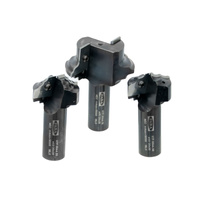 GTF.0044.00 Zestaw głowic profilowych GTF 65/20x25 L= z=2.1. HM Prawy Front meblowy profil 4, 3 głowice w zestawie