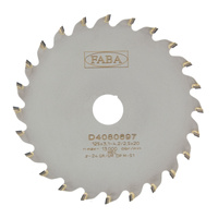 D4080697 Piła tarczowa PD-408 125x3,1-4,2/2,5x20 z=24 GR/GM Podcinak DIA / stożkowy