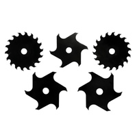 WHZP00872 Zestaw pił tarczowych PI-402 EVO2 200x6-20/30 z=2x18 + 3x6 GM  y=15° +zestaw przekładek