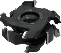 FP0500W134-0001E Zestaw frezów profilowych FP-05 ECO 134x16-37/40 z=4.0 HM=3.0 mm obustronne zaokrąglanie i fazowanie krawędzi 5/45°