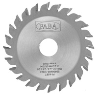 S0800600 Piła tarczowa PI-408T 100x3,1-4,3/2,5x20 z=24 GR/GM Podcinak / stożkowy