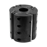 ZESTAW: A104-122-4134-0 Głowica nasadzana prosta 1100-4 125x130/40 z=4.0 HSS + N2040104 Noże 1100-4 130x30x3 HSS obróbka powierzchni płaskich