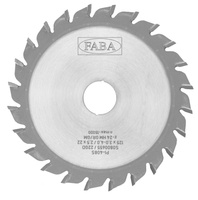 S0800655 Piła tarczowa PI-408S 125x3,0-4,0/2,5x22 z=24 GR/GM Podcinak / stożkowy