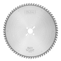 P3000003 Piła tarczowa PI-530 300x3,2/2,6x30 z=72 GA y= -6° Aluminium / Plastik negatywny kąt natarcia