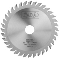 S0100717 Piła tarczowa PI-401T 125x3,2/2,2x20 z=36 GS y=10° Piłka tarczowa do rowków / rozcinanie