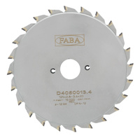 D4050013.4 Piła tarczowa PD-405 125x2,8-3,6/1,0-2,2x20 z=2x12 GM Podcinak DIA / zestaw z regulacją do rowków / regulowana szerokosć przekładkami