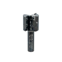 FTS.07P4033.02 Głowica trzpieniowa prosta FTS-07 40/16x29,5 L=90 z=2+1 HM Prawy formatowanie / wręgowanie / wiercenie wymienne noże HM