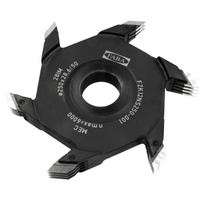 FZK12NS250-001 Frez nasadzany do złącz 250x28,6/50 z=3+3 HSS do łączenia poprzecznego, złącze 10/10x3,8 bez obcinania czoła / na maszyny bez piły do formatowania