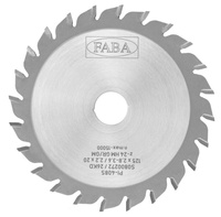 S0800272 Piła tarczowa PI-408S 125x2,8-3,6/2,2x20 z=24 GR/GM Podcinak / stożkowy