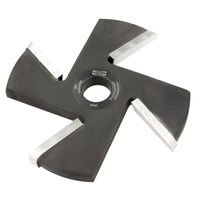 P202S200P0001 Frez nasadzany profilowy P-202 200x20/30 z=4.1 HSS do płycin