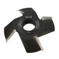 1201W125L0004 Frez nasadzany profilowy 1201 125x25/30 z=4.1 HM fazowanie krawędzi kątem 45°