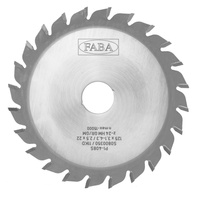 S0800350 Piła tarczowa PI-408S 125x3,1-4,3/2,5x20 z=24 GR/GM Podcinak / stożkowy