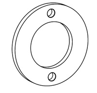 WHAP05003 Przekładka PD-01 z otworami 80/50x5